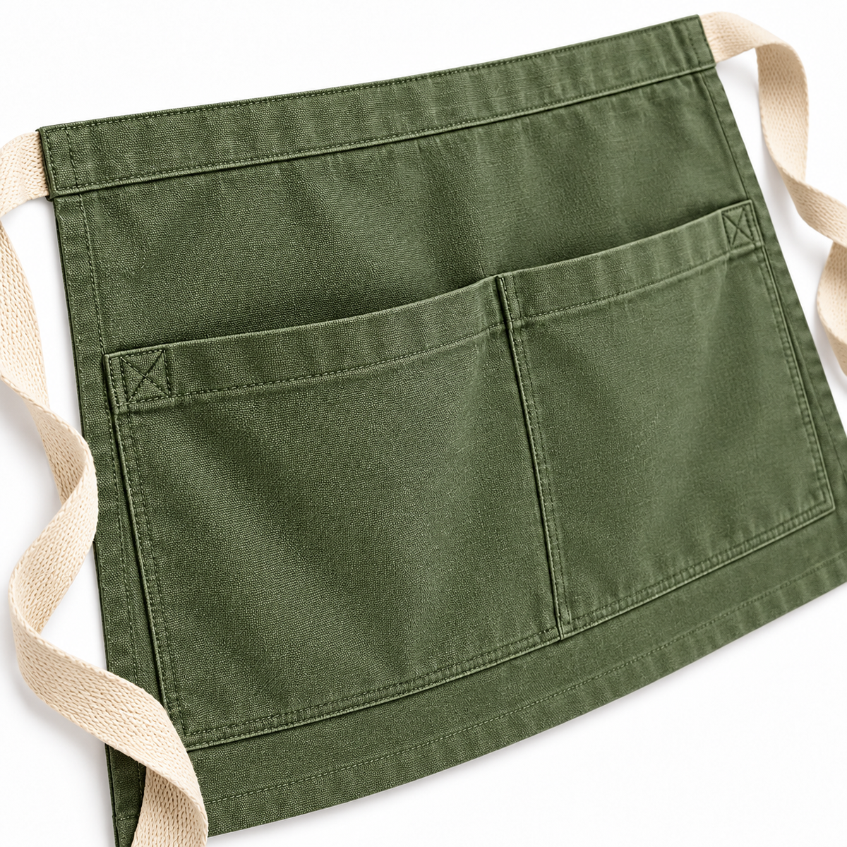 Field Harvest Apron garden scene and product details